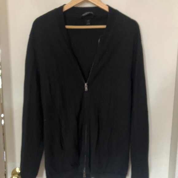 John Varvatos Zip Cardigan - Picture 1 of 5